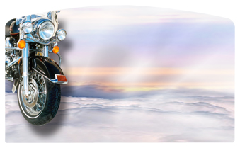 DACRO-331 Biker on Clouds